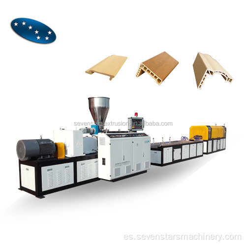 Línea de extrusión de perfil de perfil de extrusión de PVC